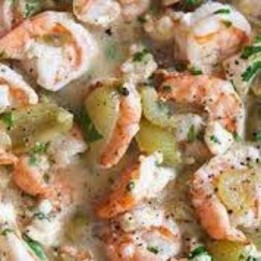 Baked Shrimp With Tomatillos