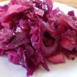 Mrs. Mosher's Sweet and Sour Red Cabbage