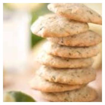 Cinnamon Basil and Lime Refrigerator Cookies
